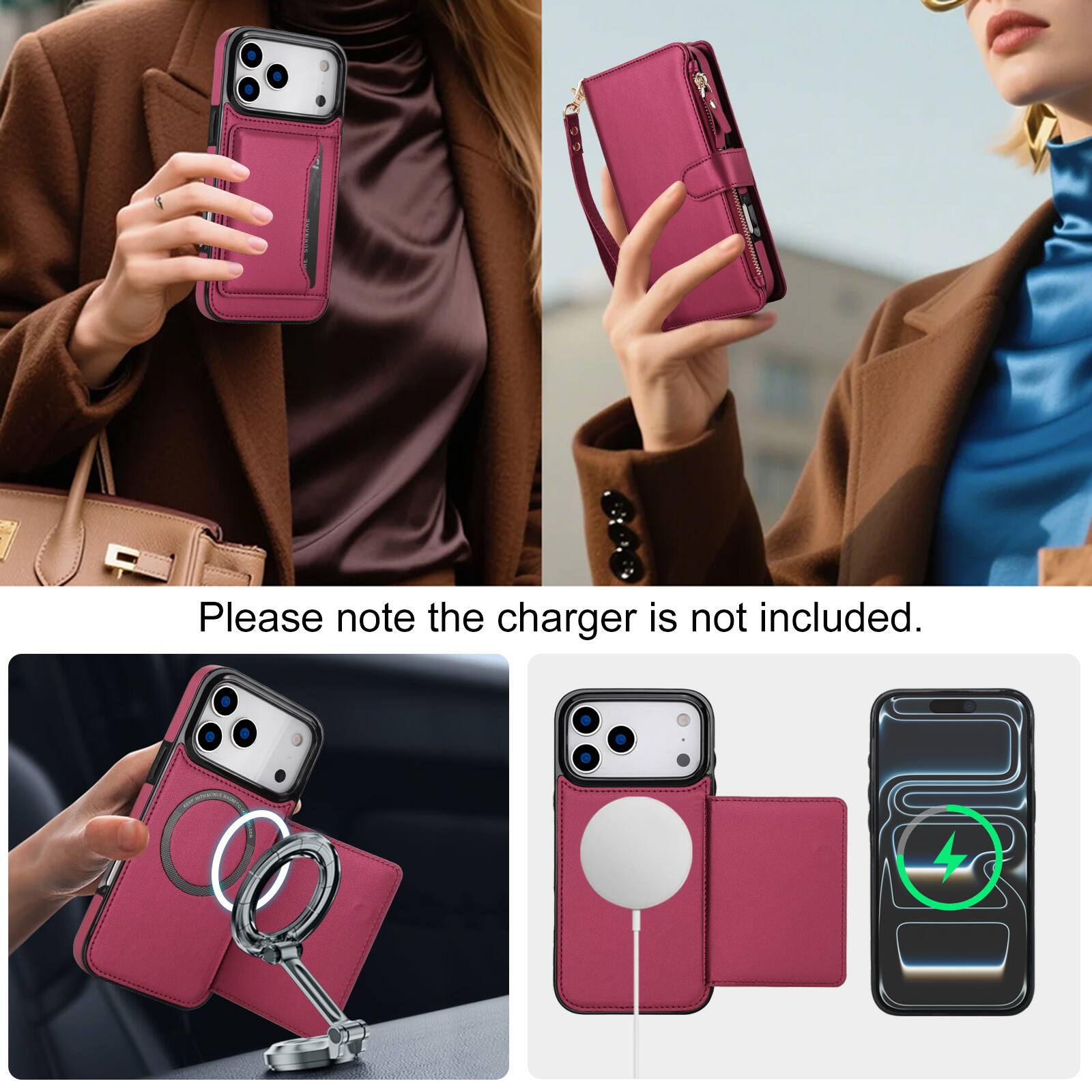Please note the charger is not included.
