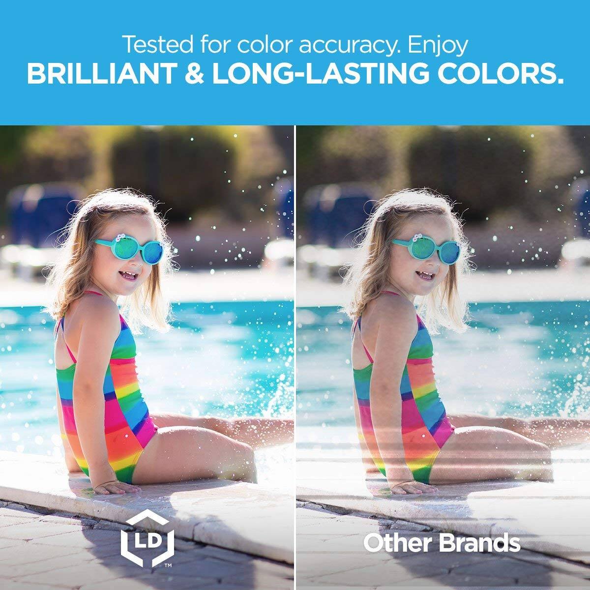 Tested for color accuracy. Enjoy BRILLIANT & LONG-LASTING COLORS.

LDJ™

Other Brands