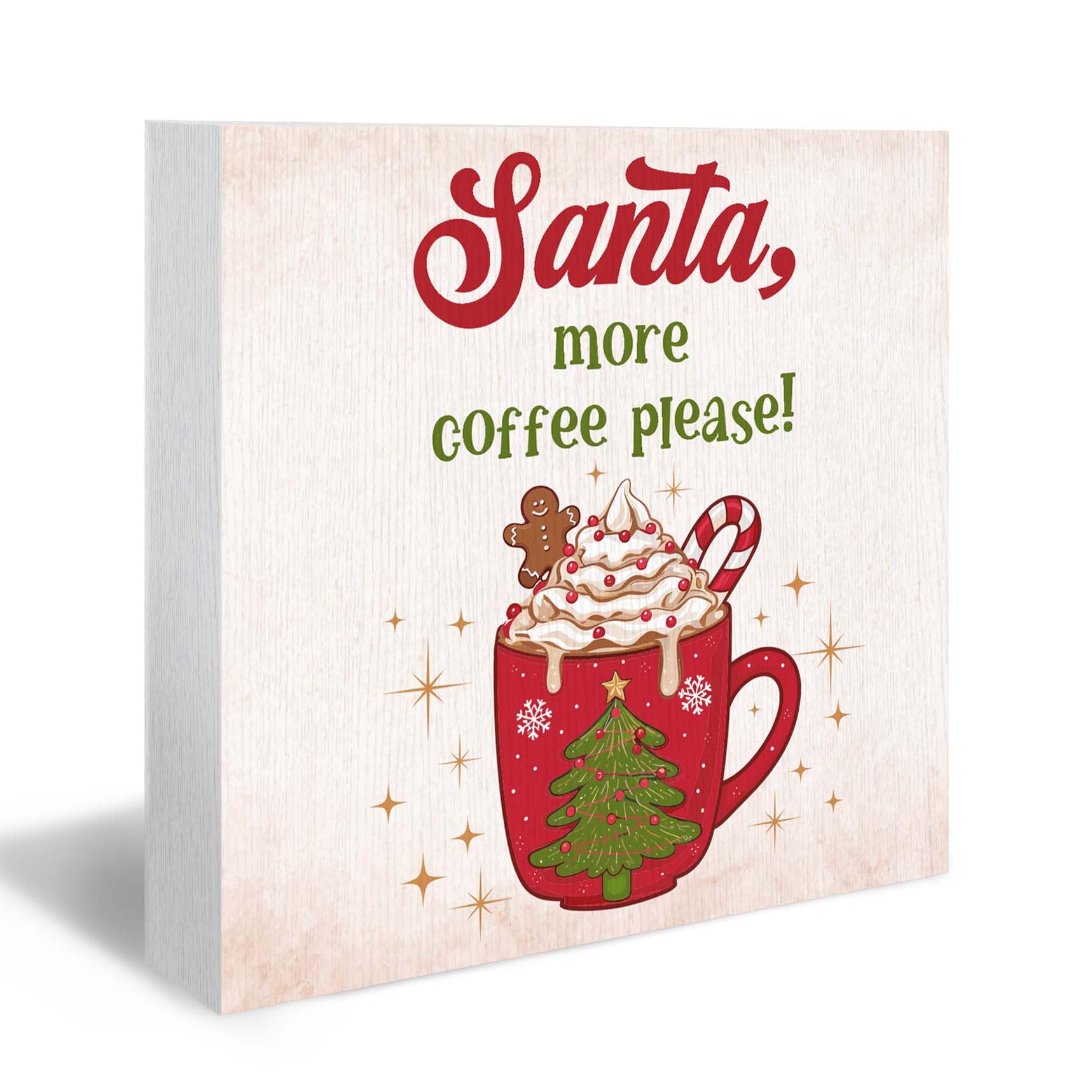 santa coffee