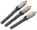 Front Standard. Monster Cable - Ultra Series 4' THX-Certified Component Video Cable.