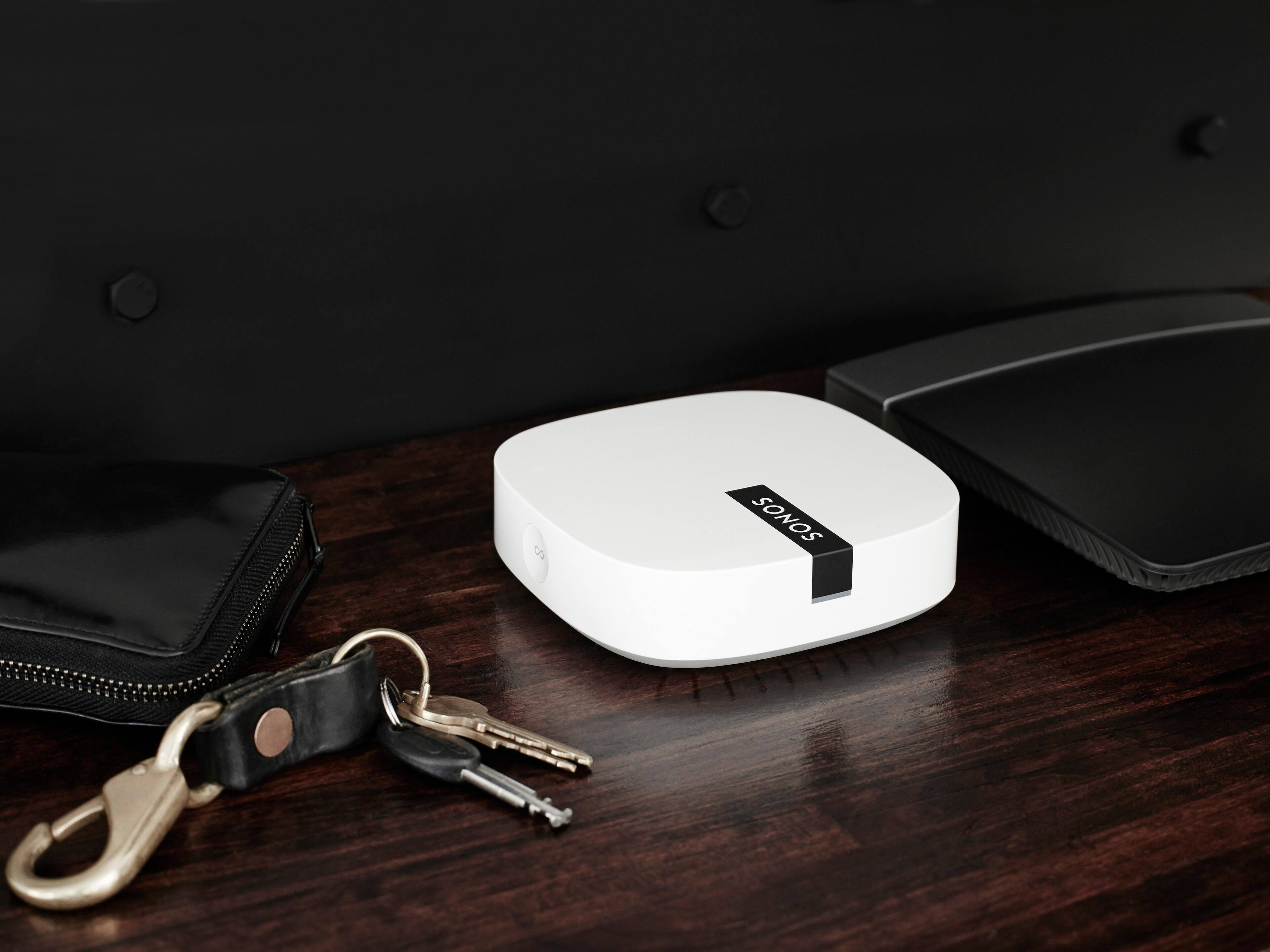 Alt View 12. Sonos - Boost Wireless Speaker Transmitter - White.