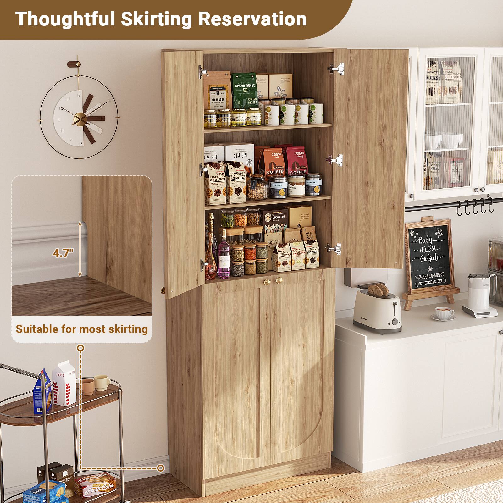 Thoughtful Skirting Reservation

4.7" Suitable for most skirting