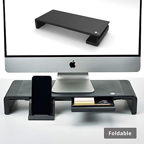 SIIG - Foldable Monitor Stand CEMT2P12S1 - Black