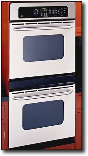 Front Standard. GE - 27" Built-In Double Electric Wall Oven - Stainless-Steel.