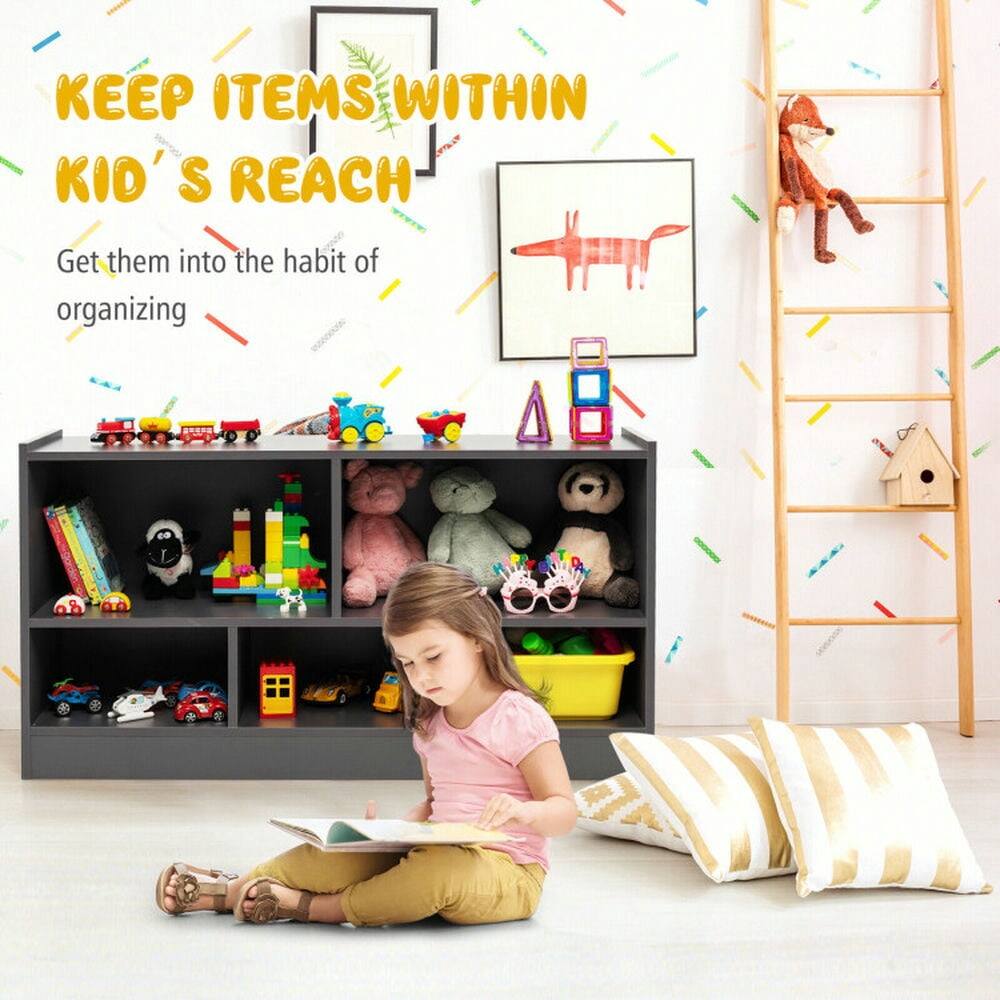 KEEP ITEMS WITHIN KID'S REACH  
Get them into the habit of organizing