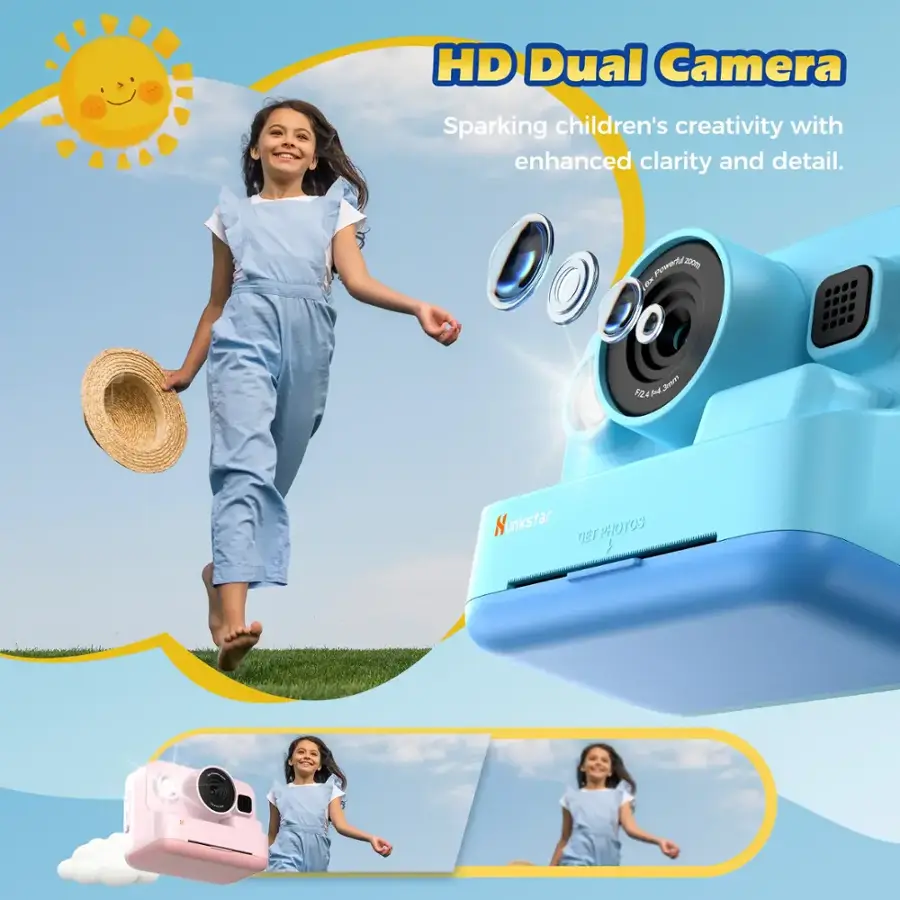 HD Dual Camera: Sparking children's creativity with enhanced clarity and detail. Puwet 300% 524 h3 N unkstar PHOTOS 130.