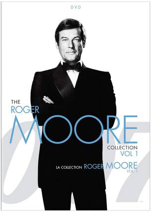 Front. James Bond: The Roger Moore Collection: Volume 1 - DVD.