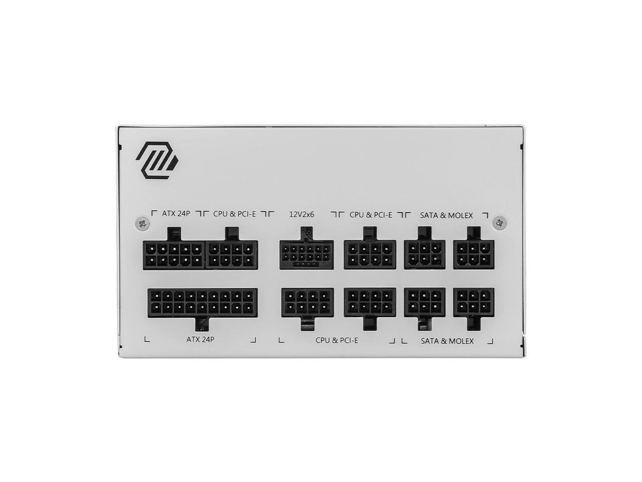 ATX 24P  
CPU & PCI-E  
12V2x6  
CPU & PCI-E  
SATA & MOLEX  

ATX 24P  
CPU & PCI-E  
SATA & MOLEX
