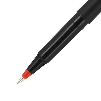 Alt View 5. uni-ball -  Rollerball Pens, Micro Point, Red Ink, 12/Pack  - Black.