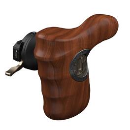 Tilta - Tiltaing Advanced Left Side Wooden Handle with DJI Ronin 4D Rail Mount, Black