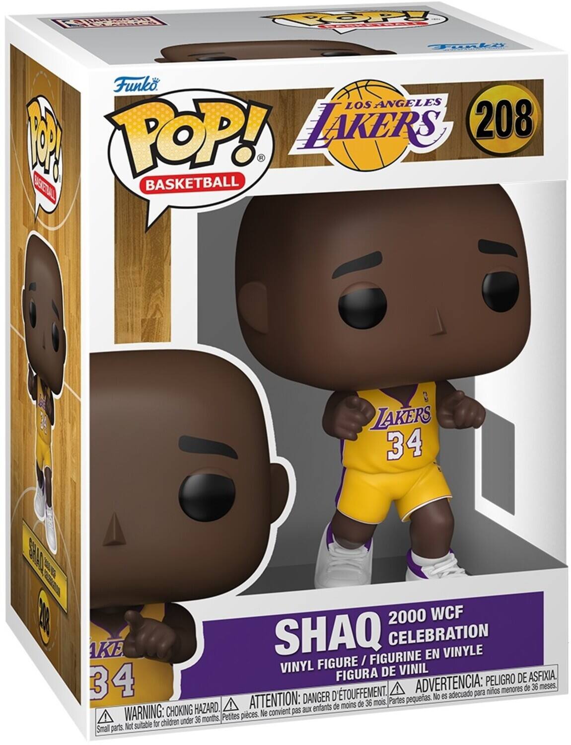 SANA HARN IES OOPY FEPEI Fiali Funko LOS ANGELES 1 TOP! LAKERS 208 BS BASKETBALL LAKERS 34 SSAO 0 2000 WCF SHAQ CELEBRATION AKE FIGURINE EN VINYLE FIGURE / VINYL DE VINIL 34 FIGURA PELIGRO DE ASFIXIA. D'TOUFFEMENT. ADVERTENCIA: para nios menores de 36 meses. DANGER pequeras. No es adecuado HAZARD. ATTENTION: aux enfants de moins de 36 mois. Partes WARNING: CHOKING Petites pices. Ne convient pas for children under 36 months Small parts Not suitable