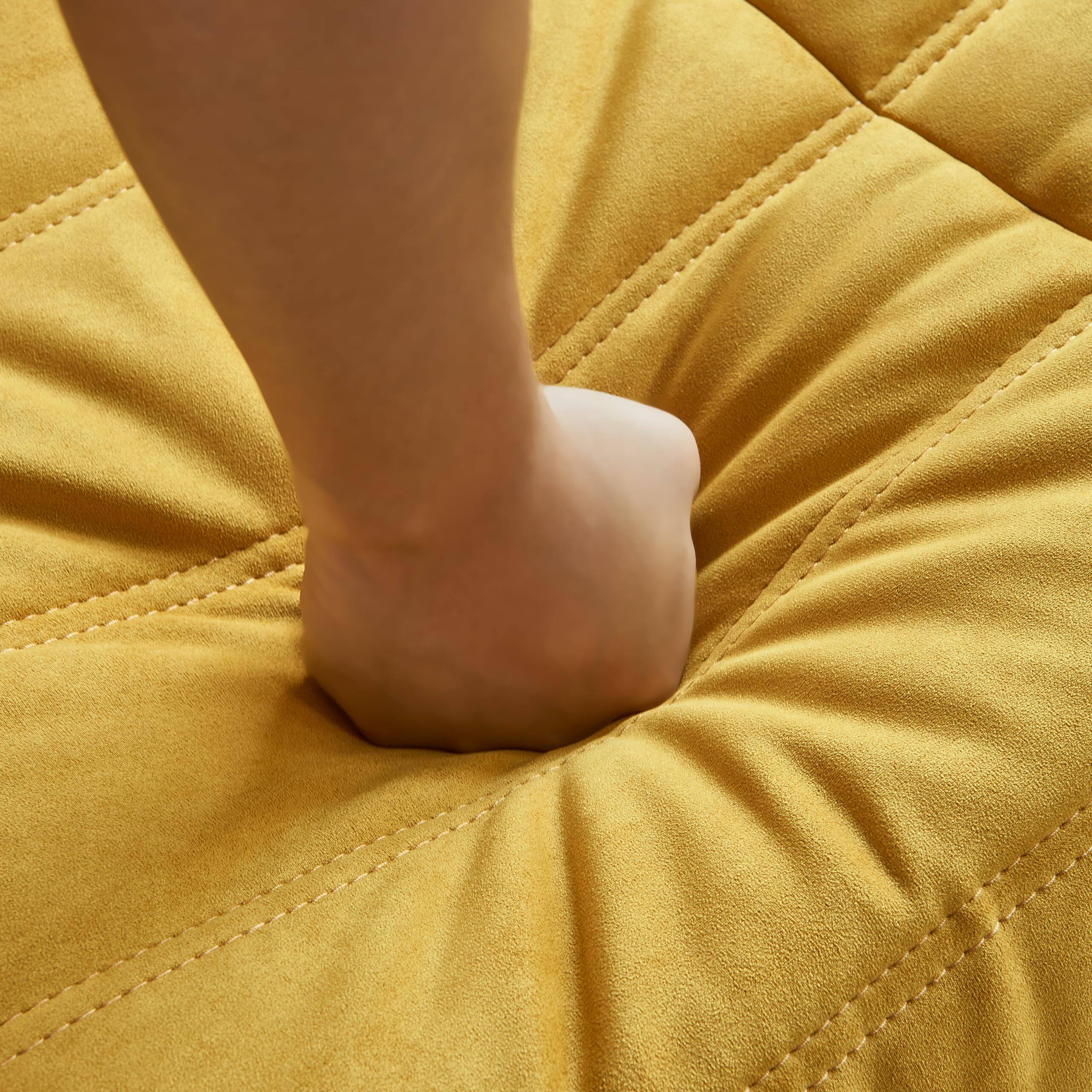 Left. Fabibe - Bean Bag Chair - Corner Sofa, Fireside Chair Bean Bag Sofa Large Bean Bag Chair for Adults,Fireside Floor Couch for Livi - White Single.