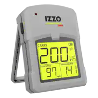 Izzo - Launch Mate Mini Golf Launch Monitor - Gray - Front_Zoom