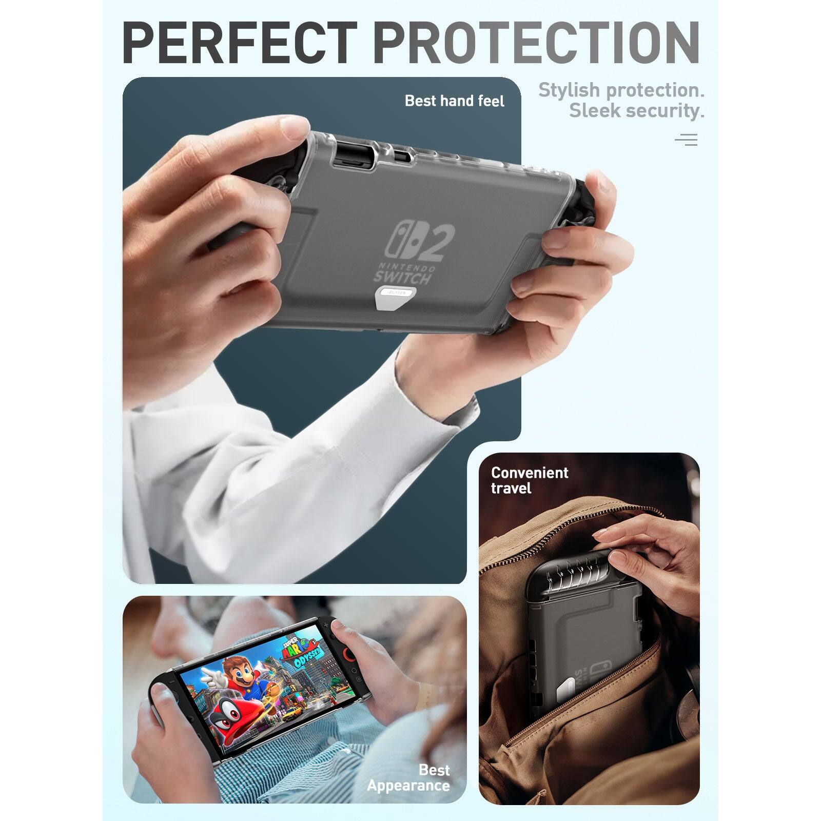 PERFECT PROTECTION

Best hand feel

Stylish protection. Sleek security.

Convenient travel

Best Appearance