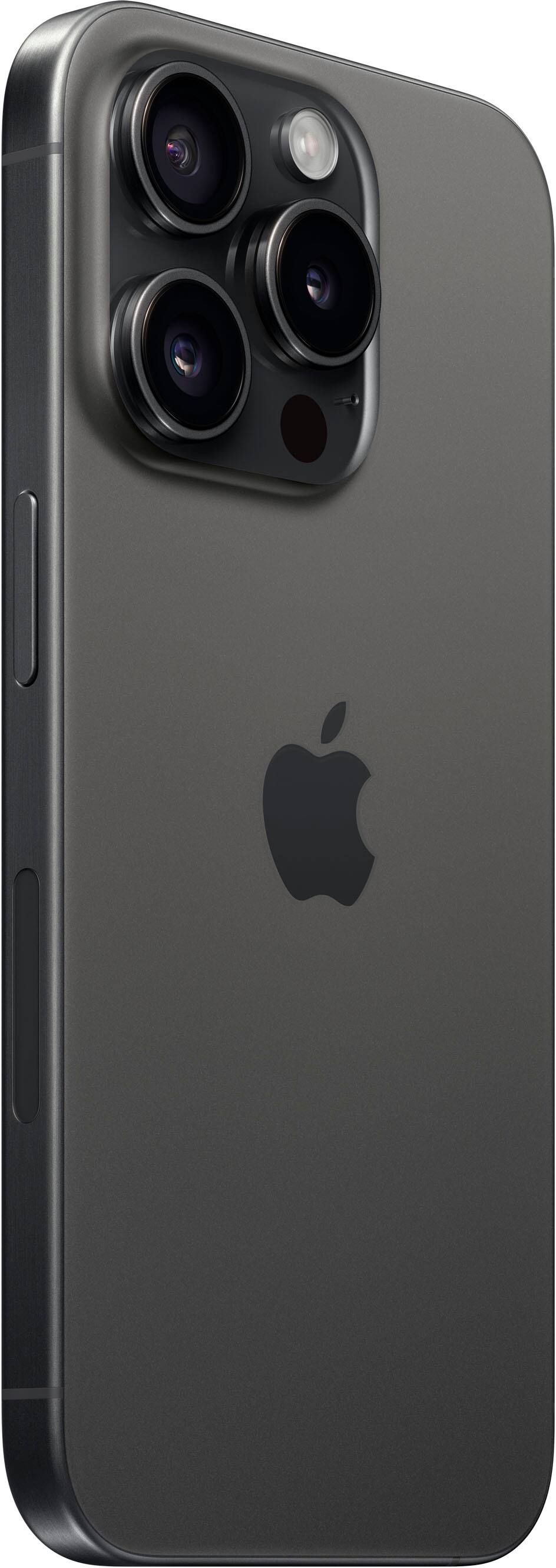 Angle. Apple - iPhone 15 Pro A2848 (Fully Unlocked) 256GB - Black Titanium.