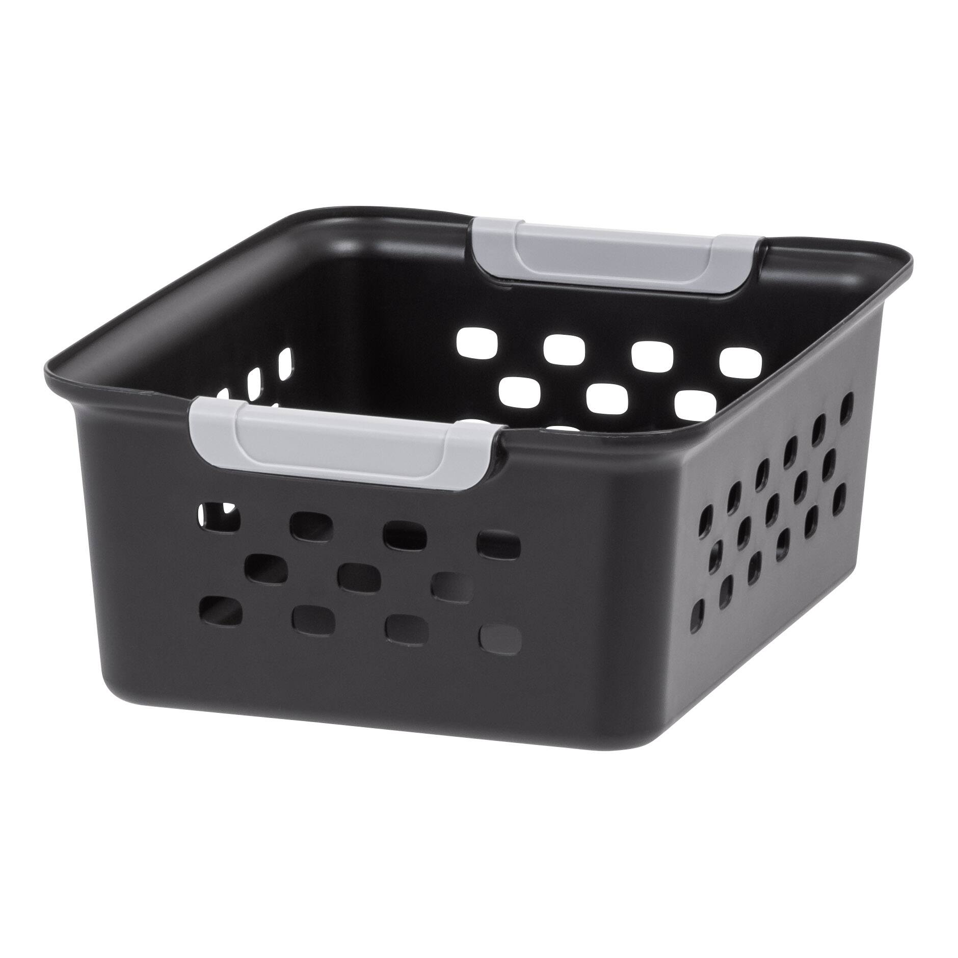 Alt View 7. IRIS USA - IRIS USA Plastic Storage Basket, Shelf Basket organize for Pantries, Kitchens, Cabinets, Bedrooms.