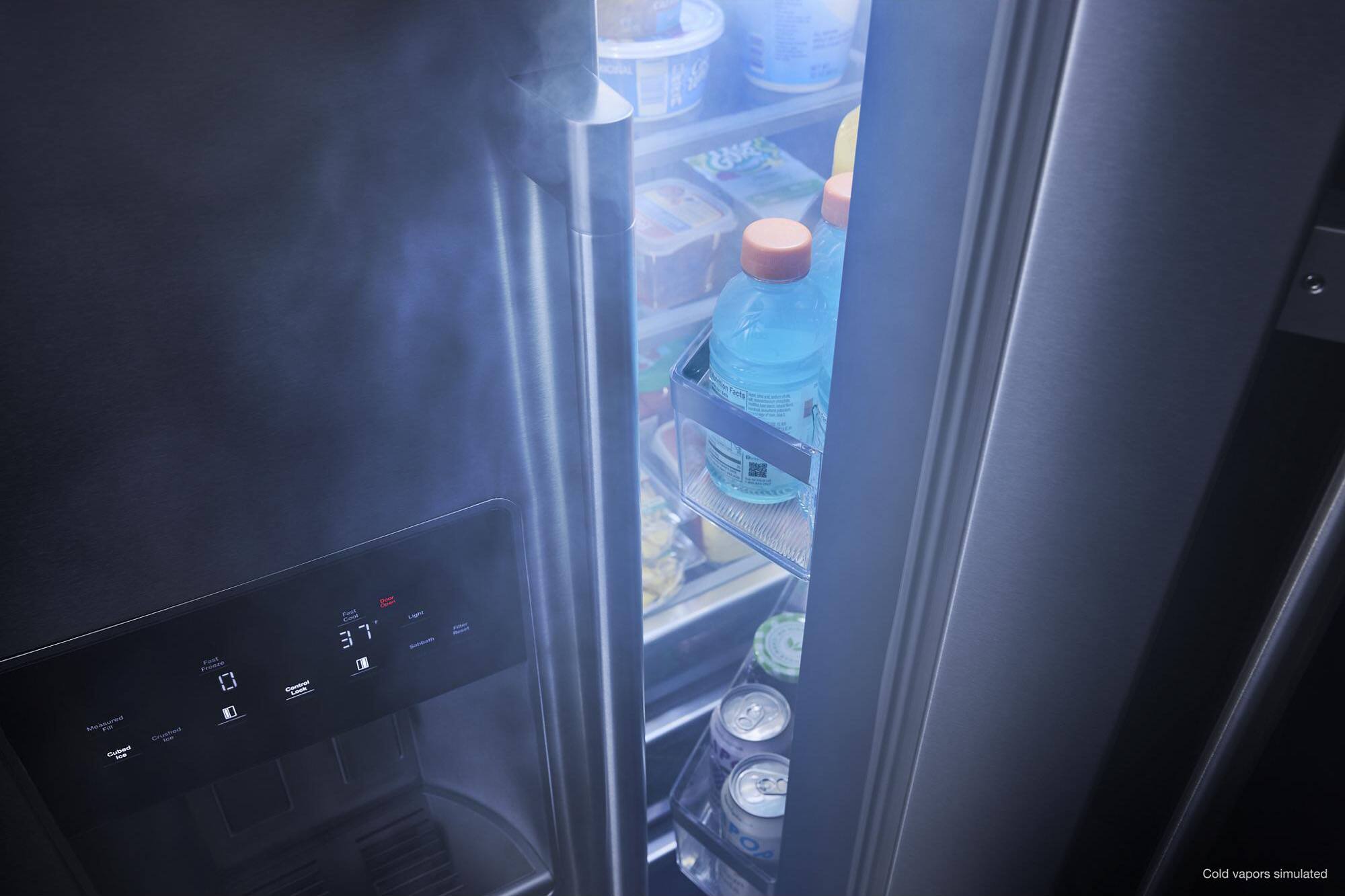 Cold vapors simulated