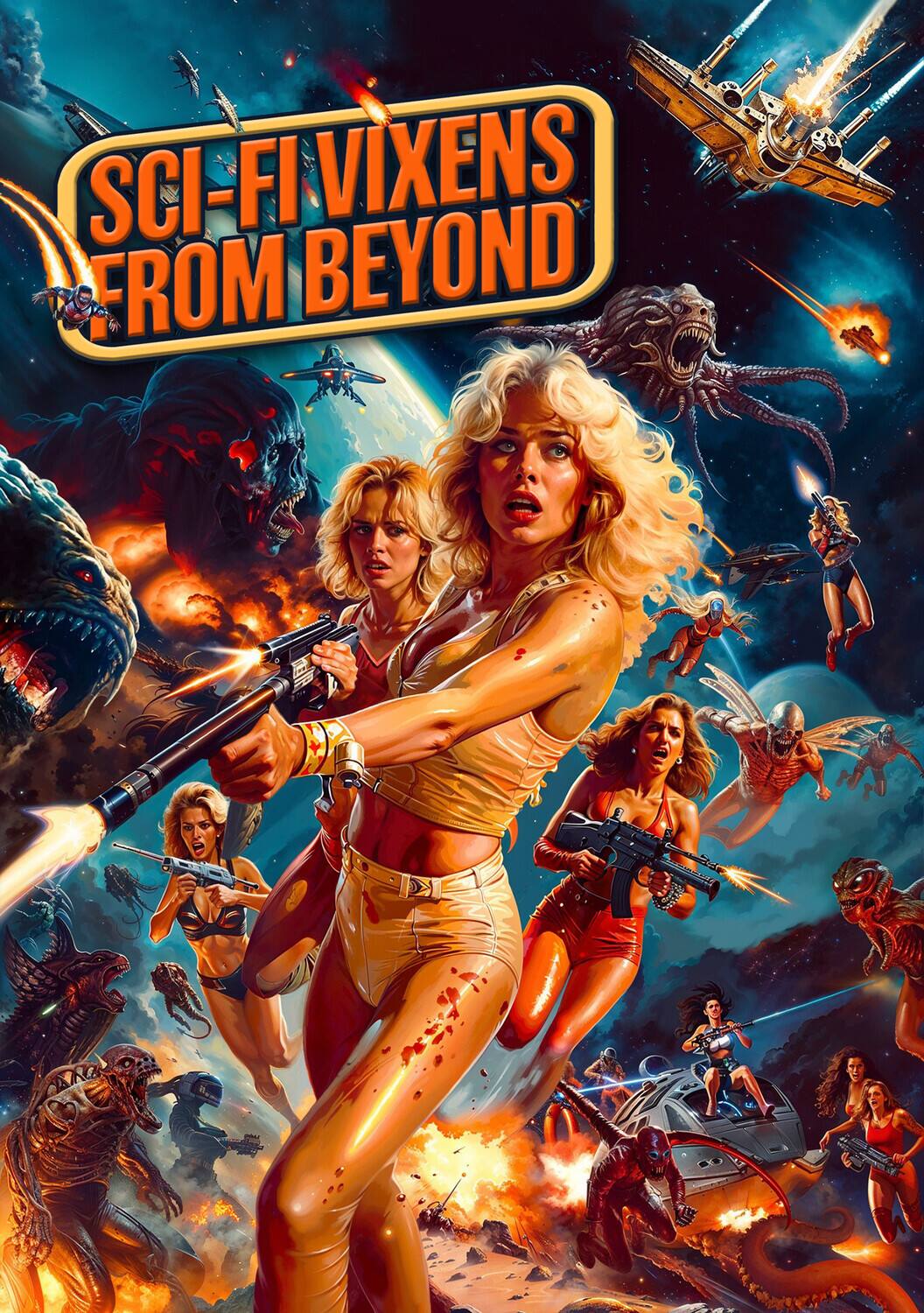 Sci-Fi Vixens From Beyond   - DVD
