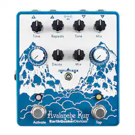 EarthQuaker Devices - Avalanche Run V2 Delay and Reverb Pedal