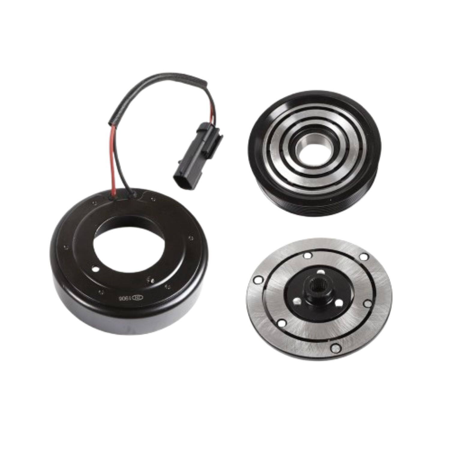 Front. Home Collection - A/C Compressor Clutch 7-Groove – Replacement for 1996–2002 Dodge Ram 1500.