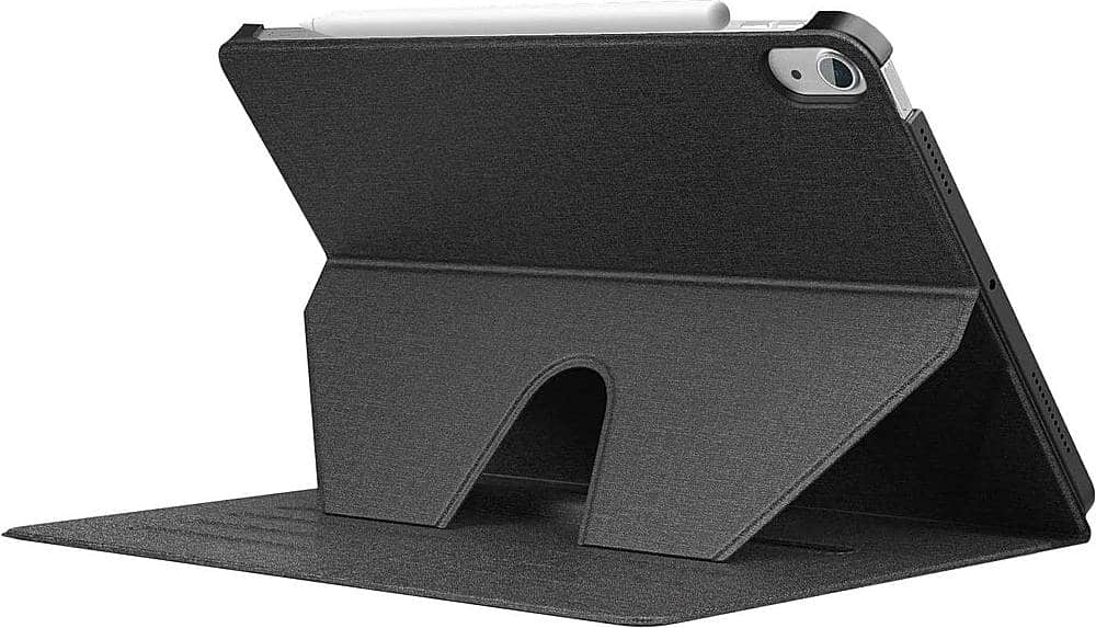 Angle. SaharaCase - Venture Series Multi-Angle Case for Apple iPad Air 10.9" (4th and 5th Gen) and iPad Air 11" (M2 2024 and M3 2025) - Black.