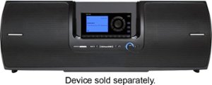 SiriusXM - SD2 Portable Speaker Dock - Black - Front_Zoom