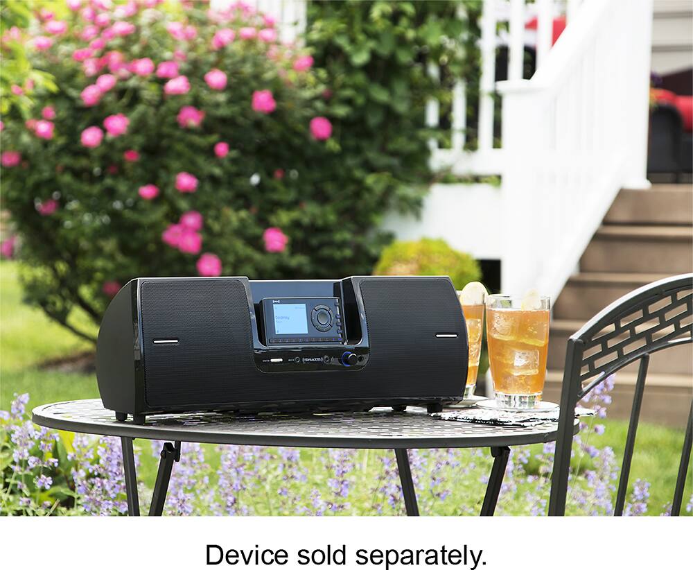 Alt View 11. SiriusXM - SD2 Portable Speaker Dock - Black.