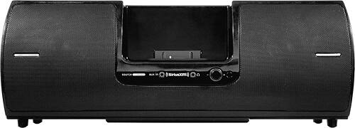 Alt View 1. SiriusXM - SD2 Portable Speaker Dock - Black.