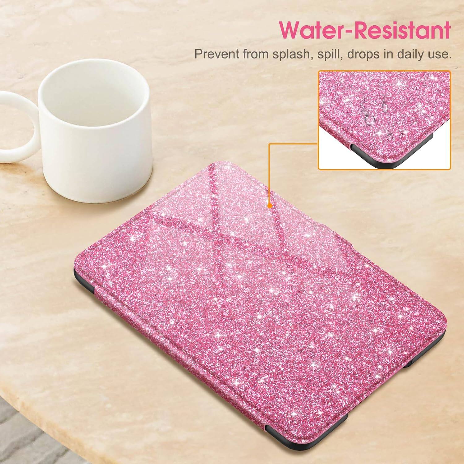 Water-Resistant  
Prevent from splash, spill, drops in daily use.