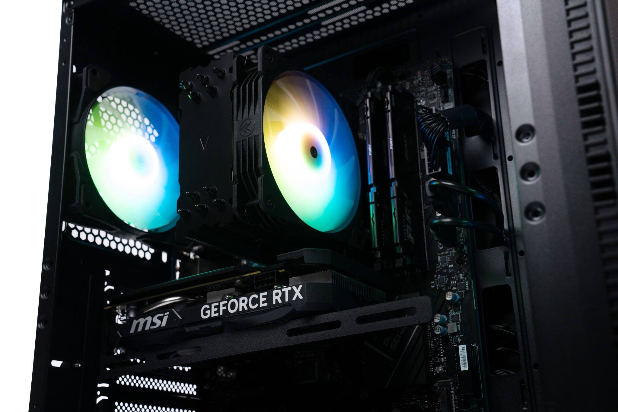 I have corrected the text to read: "I have an RTX GeForce MSI series."