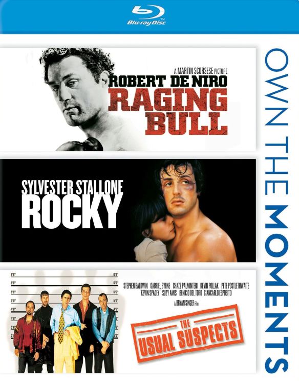  Raging Bull/Rocky/The Usual Suspects [3 Discs] [Blu-ray]
