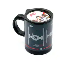 Star Wars - Tie Fighter Self-Stirring 12 Ounce Travel Mug - Black