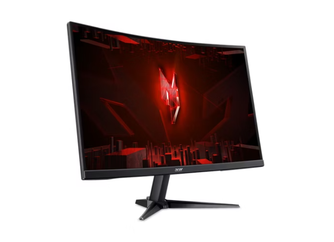 Angle. Acer - Acer Nitro ED1 ED271 X3 27In Full HD Curved VA Gaming Monitor 180Hz 1920x1080 - Black.