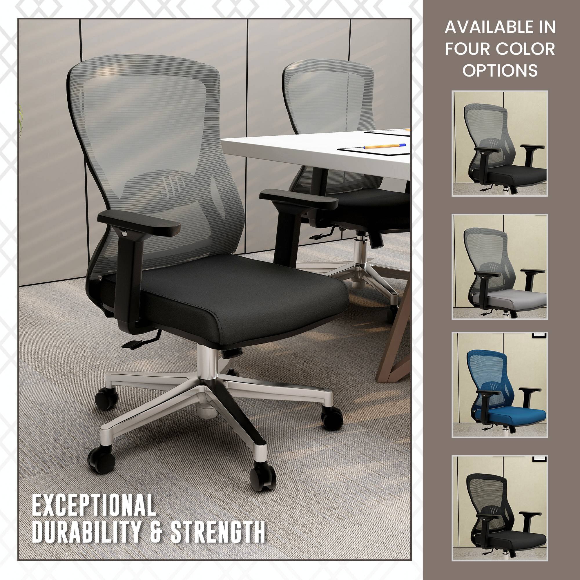 AVAILABLE IN FOUR COLOR OPTIONS

EXCEPTIONAL DURABILITY & STRENGTH