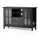 Angle. Simpli Home - Artisan SOLID WOOD 53 inch Wide Transitional TV Media Stand in Black For TVs up to 60 inches - Black.