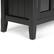 Alt View 14. Simpli Home - Acadian Medium Storage Cabinet - Black.