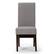 Angle. Simpli Home - Avalon Polyester & Wood Dining Chairs (Set of 2) - Dove Gray.