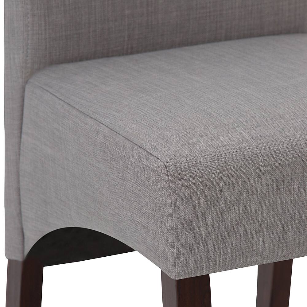 Alt View 14. Simpli Home - Avalon Polyester & Wood Dining Chairs (Set of 2) - Dove Gray.