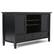 Front. Simpli Home - Warm Shaker SOLID WOOD 47 inch Wide Transitional TV Media Stand in Black For TVs up to 50 inches - Black.
