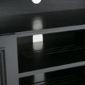 Alt View Zoom 12. Simpli Home - Amherst TV Cabinet for Most TVs Up to 60" - Rich Black.