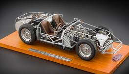 1956 Maserati 300S Rolling Chassis 1/18 Diecast Model by CMC