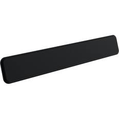 Front. Logitech - Logitech MX Palm Rest - 2.52" Height x 16.54" Width x 0.31" Depth - Memory Foam - Stain Resistant, Anti-slip - Keyboard - Unknown.