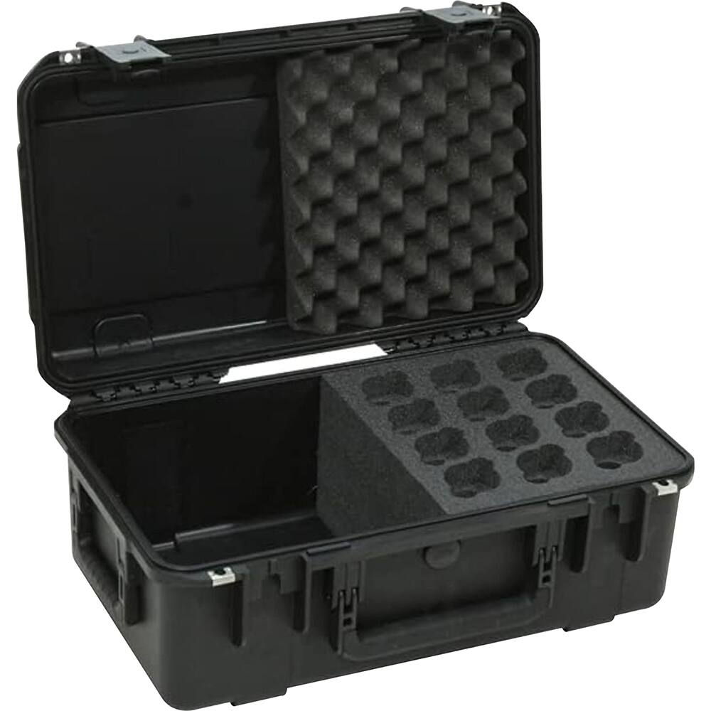 Alt View 3. SKB - iSeries Waterproof Hardshell Microphone Case for 12 Mics 3i-2011-MC12.