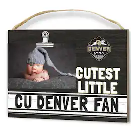 Jardine - CU Denver Lynx 8'' x 10'' Cutest Little Team Logo Clip Photo Frame - Black