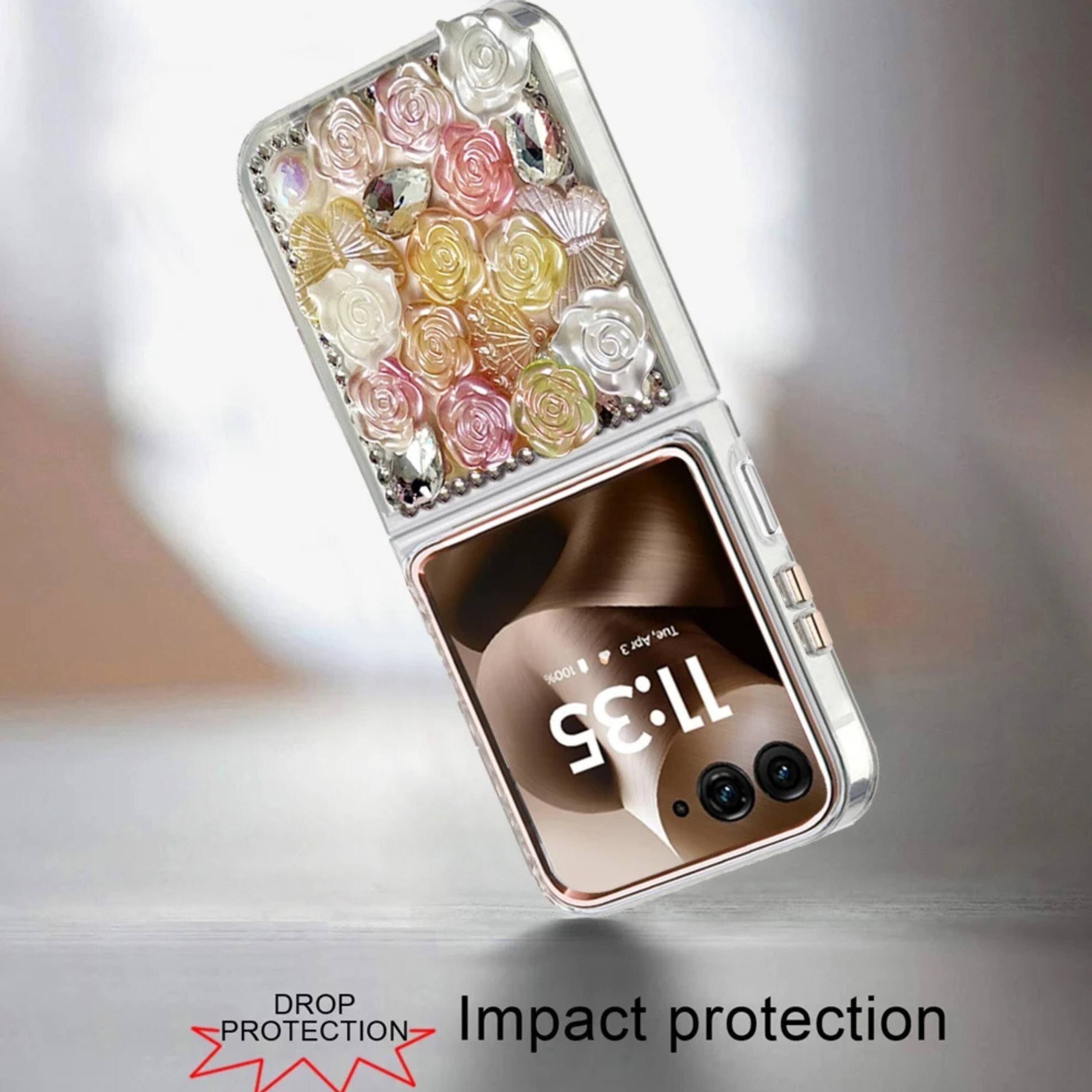 Tue, Apr 3  
Tue, E 100%  
I 11:35  
DROP PROTECTION  
Impact protection