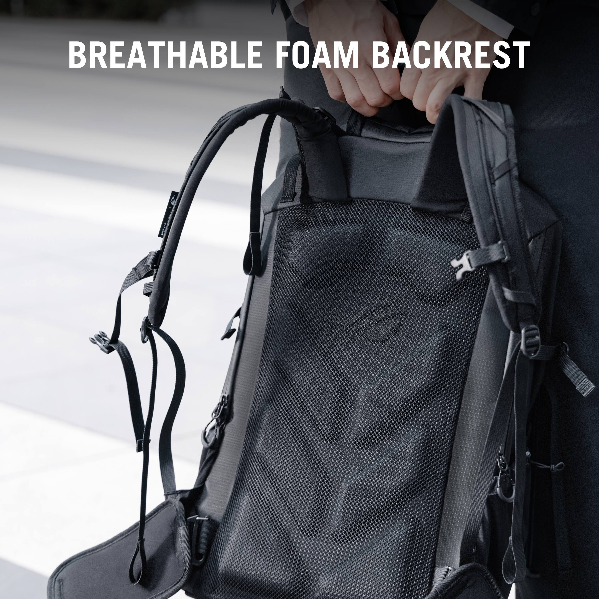 BREATHABLE FOAM BACKREST