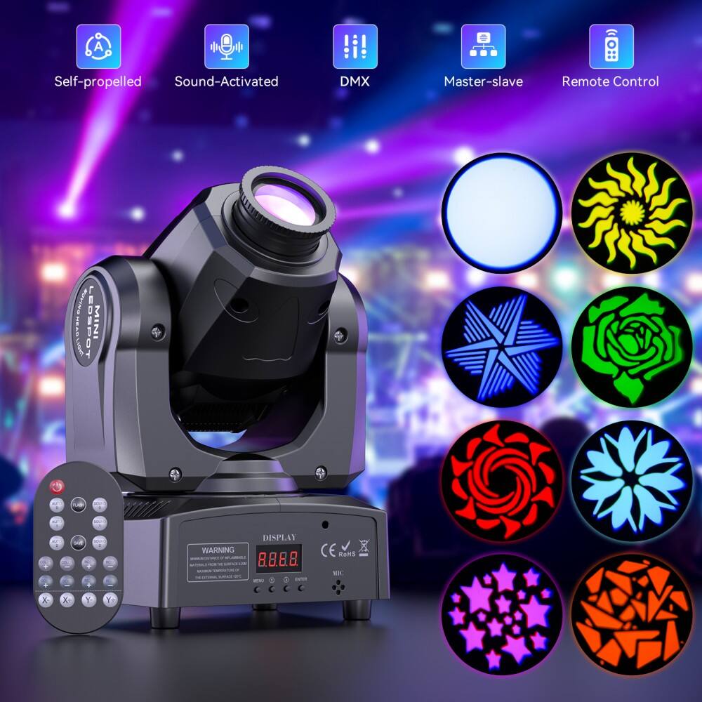 A Self-propelled Sound-Activated DMX Master-slave Remote Control  
COWING HERDUK LEDSPOT 1 MINI +  
1E DISPLAY WARNING CE CE.X RoHS - 8.8.8.8 - MK AEn X X. Y Ye