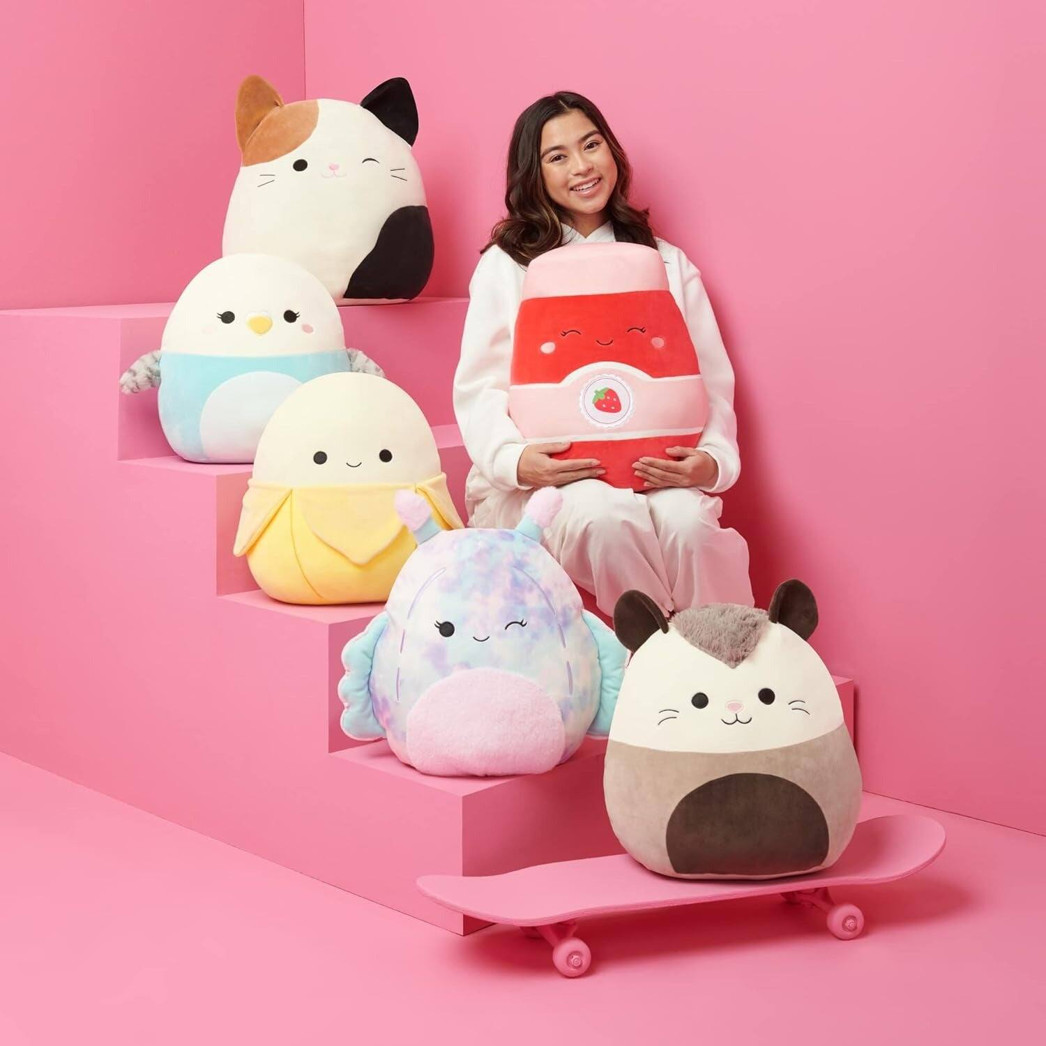 Alt View 2. Jazwares - Squishmallows: Original 5-Inch Official Jazwares Plushies - 10-Pack.