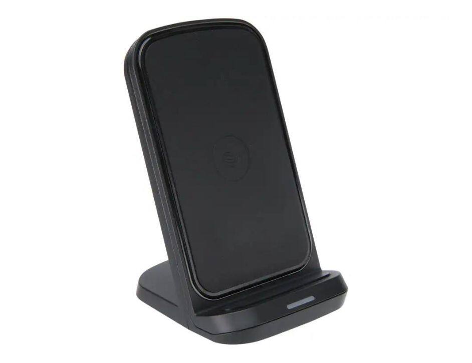 Back. AT&T - AT&T 15W Premium Wireless Charging Stand Charges 40% Faster On Select Devices Than Standard Wireless Chargers | Color: B - Black.