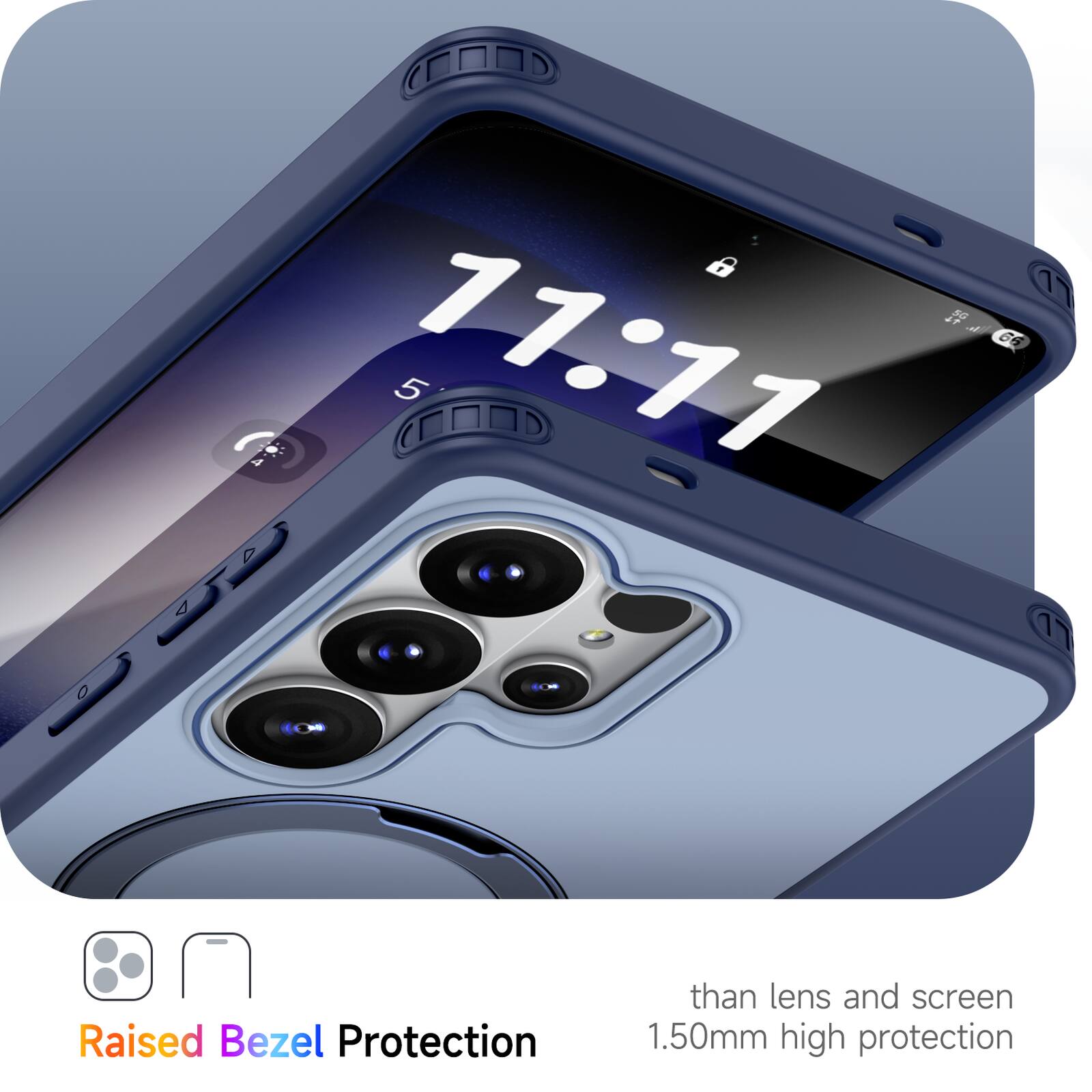 A 6 48 5 17.17 17 66 17 0 Raised Bezel Protection than lens and screen 1.50mm high protection